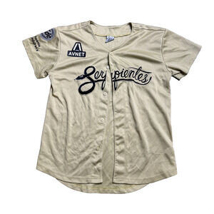Arizona Diamondbacks Serpientes Jersey Youth Large Sand Gold City Connect DBacks